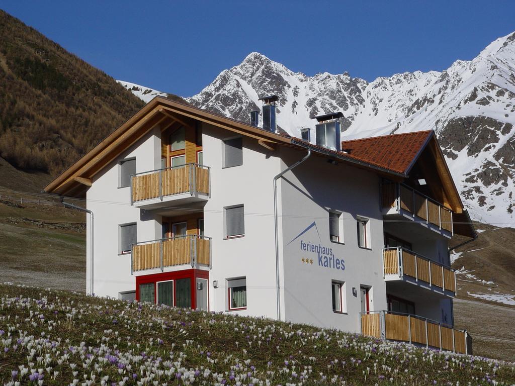 Residence Weisskugel Langtaufers Sudtirol Melago Esterno foto